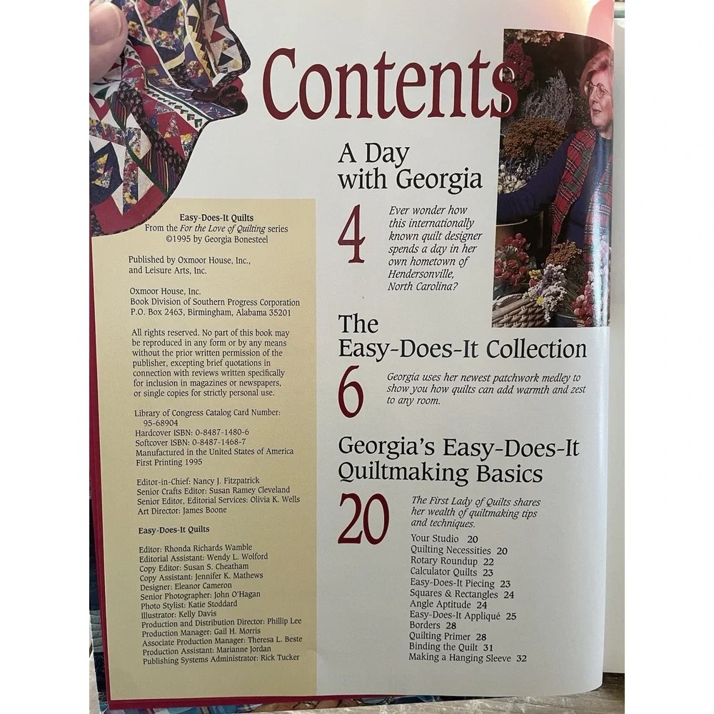 Easy Does It Quilts‎ (For the Love of Quilting) by Bonesteel, Georgia, 1995